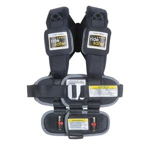 Ride Safer Black Child Safety Harness portable carseat